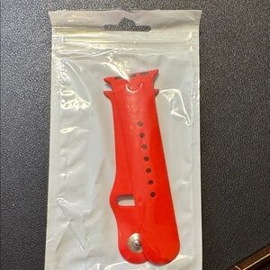 Red Silicone Watch Band 38/40mm